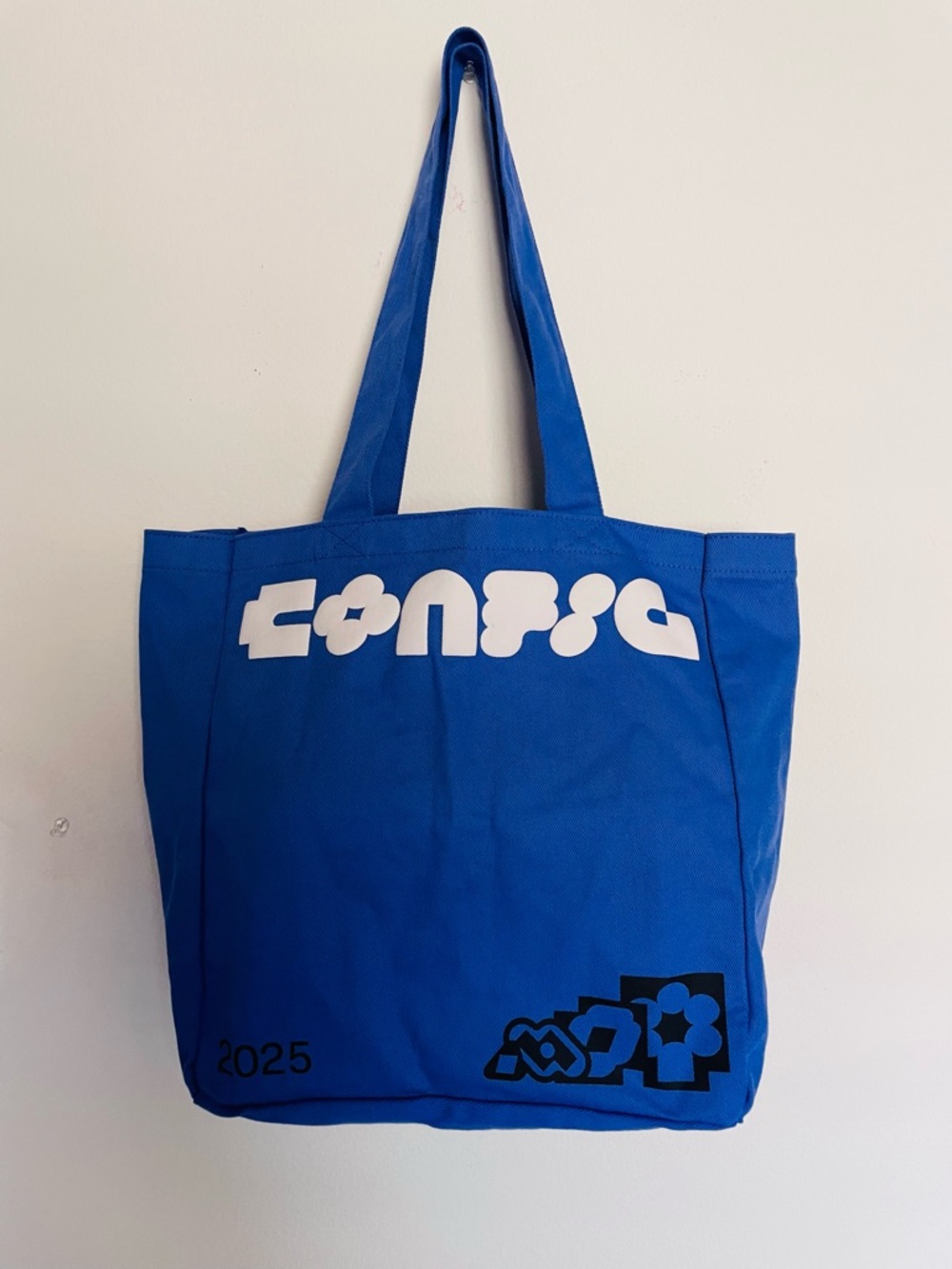 CONFIG FIGMA Graphic Tote Bag Logo designer conference San Francisco 2025 2026